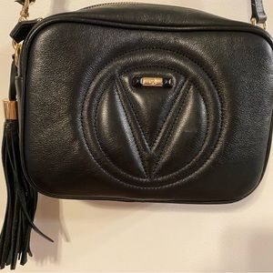 Valentino Mia Leather Camera Crossbody Bag